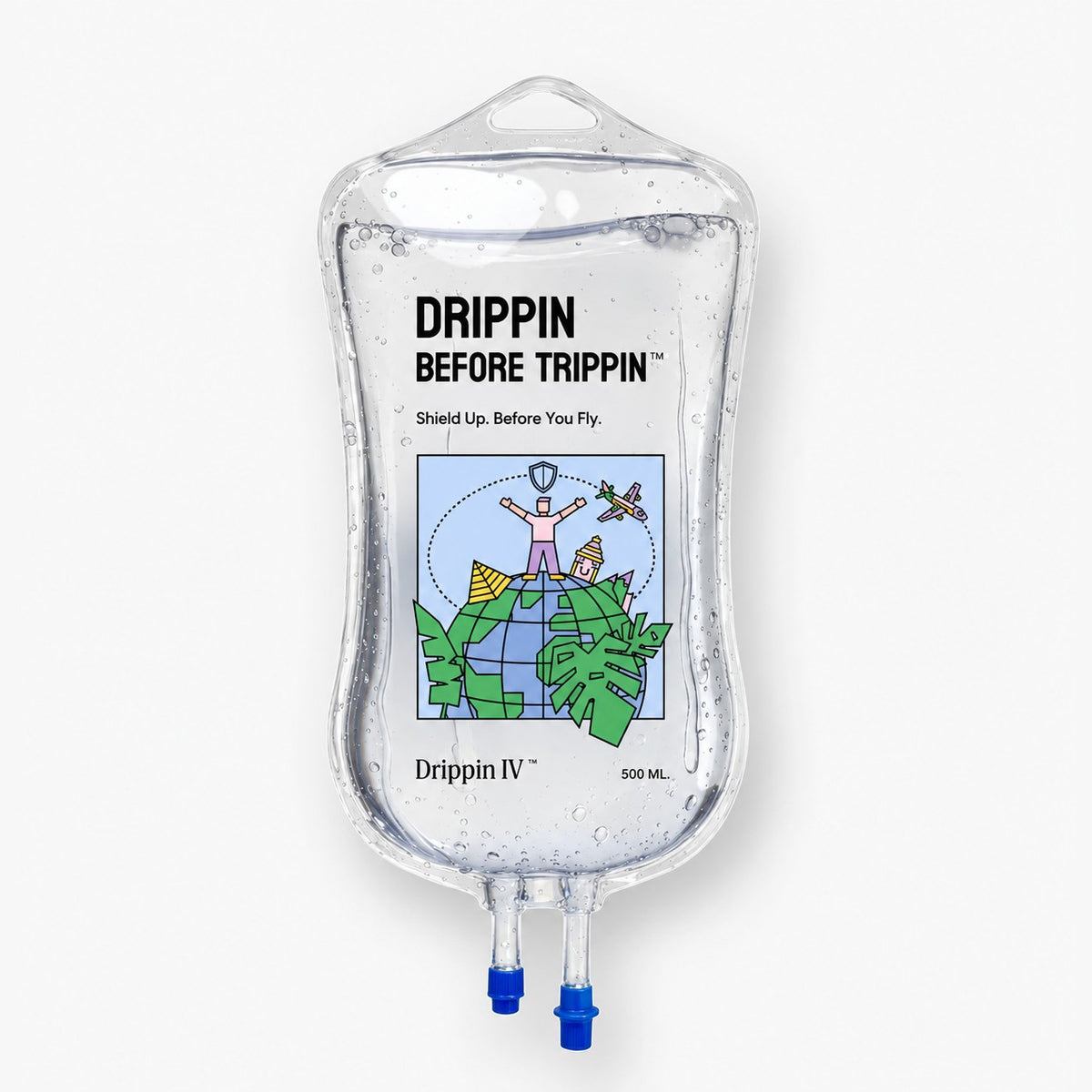 Drippin before trippin bag