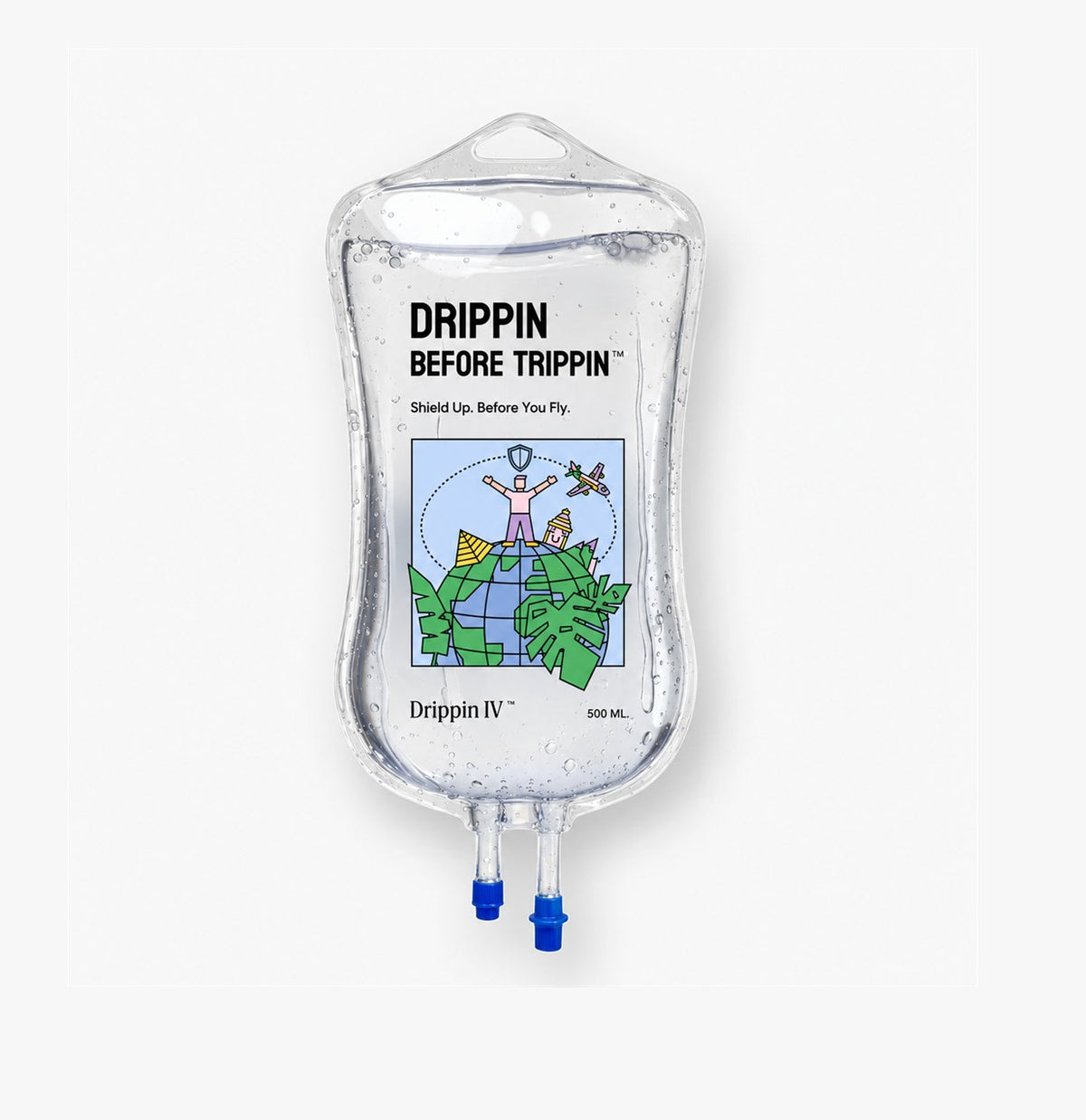 Drippin before trippin bag